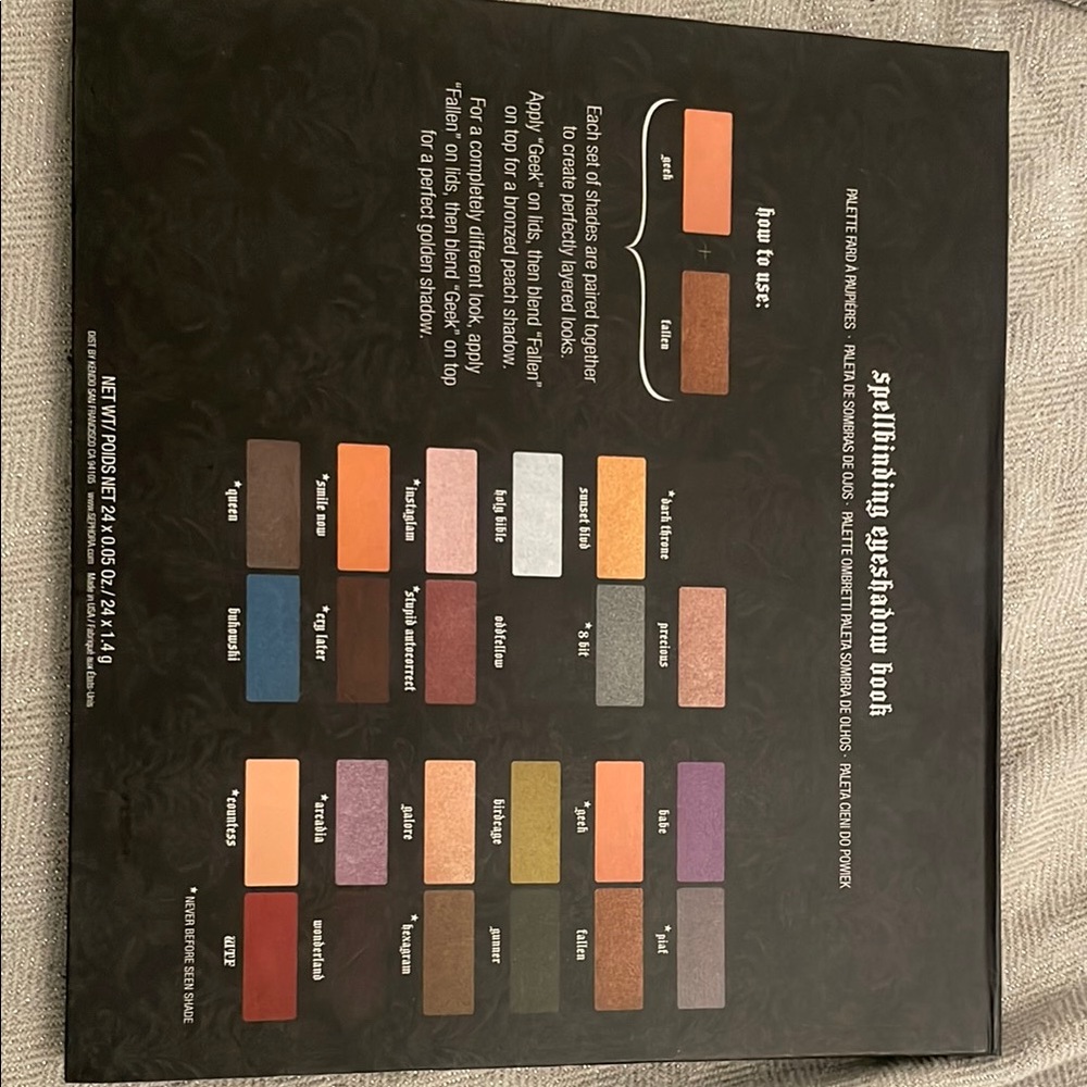 Kat Von D Spellbinding Eyeshadow Book - Picture 9 of 9